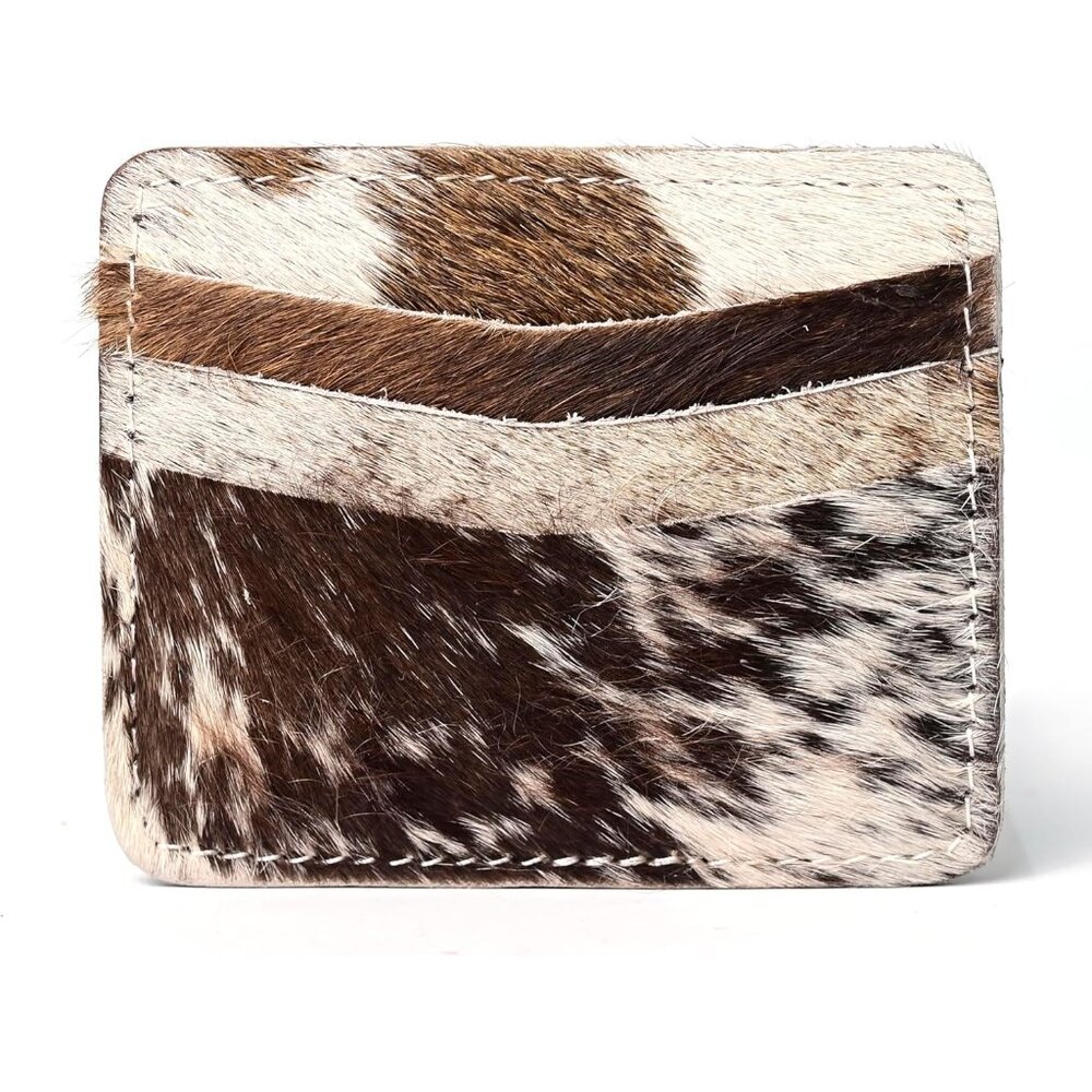 Camilia Cowhide Hair on Card Holder Western Cowboy Cowgirl Fashion Vibes Card Ho